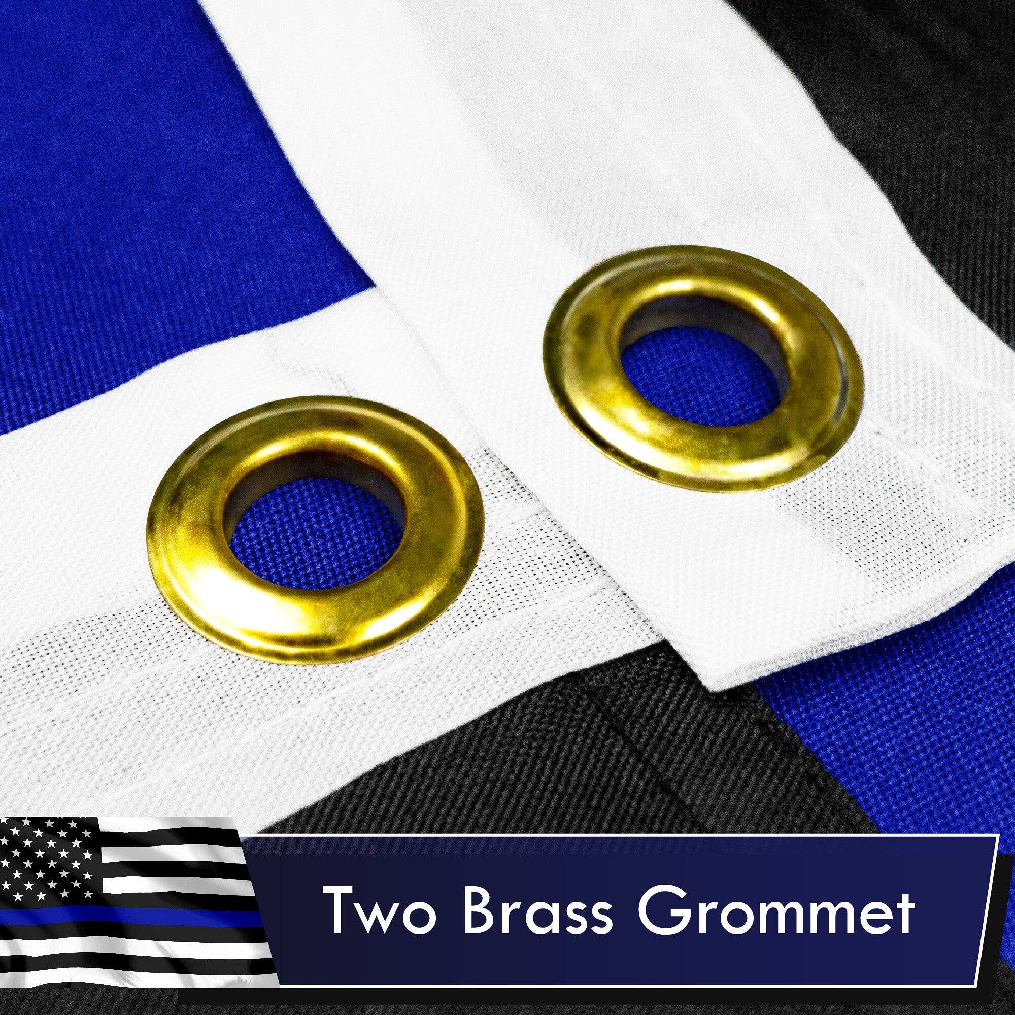 Two Brass Grommet