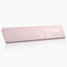 Front. Womier - Keyboard Wrist Rest for Computer Keyboard Ergonomic Memory Foam Wrist Pad, Water-Resistant Design with Non-Slip Base - Pink.