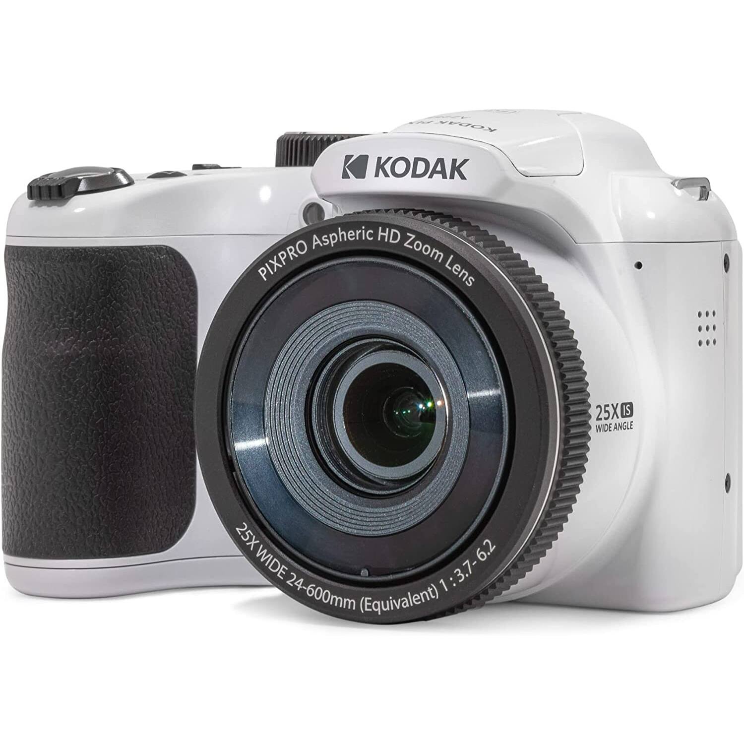 KODAK  
PIXPRO Aspheric HD Zoom Lens  
25X WIDE ANGLE  
25X WIDE 24-600mm (Equivalent) 1:3.7-6.2