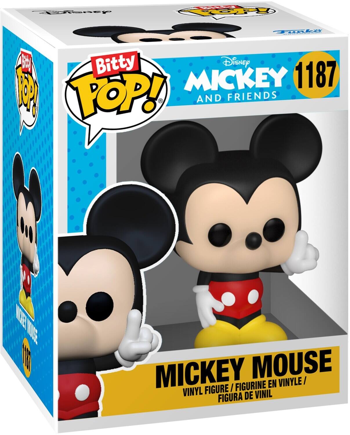 Btsnty opp Tl B Bitty Disney MICKEY 1187 P POP! AND FRIENDS E VNE UN MICKEY MOUSE / FIGURINE EN VINYLE VINYL FIGURE VINIL FIGURA DE