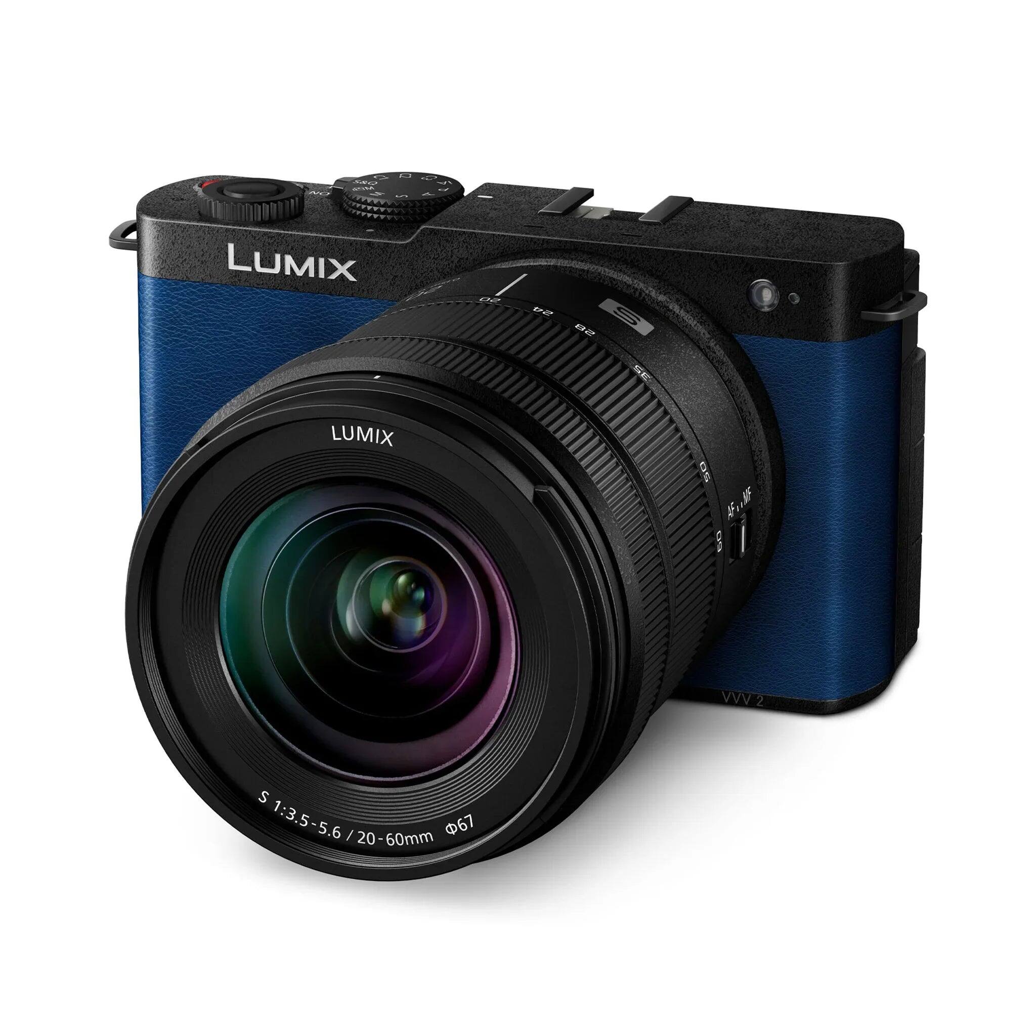 NO  
0 SRO MIS 5  
0 Q J- ! +  
LUMIX  
50  
24  
SO  
35  
LUMIX  
VV 2  
S 1:3.5-5.6 | 20-60mm 67