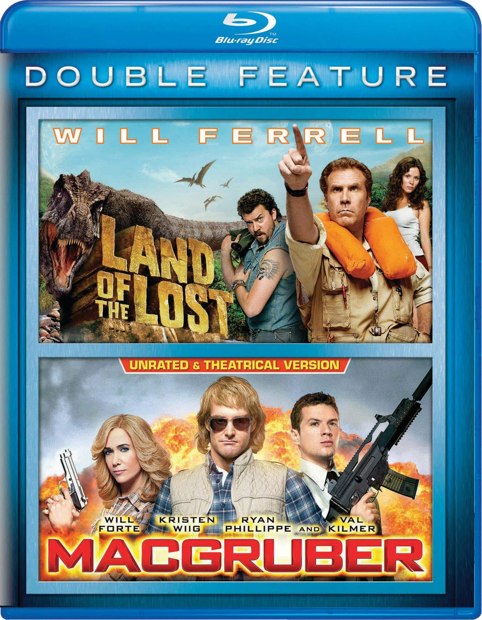 Front. Land of the Lost/MacGruber (Blu-ray Double Feature) [Blu-ray].