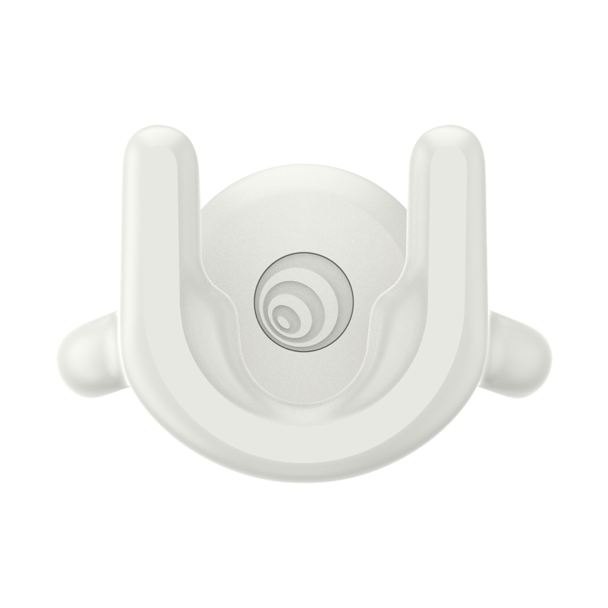 Front. PopSockets - PopMount 2 Universal Car Vent Mount for Cell Phones - White.