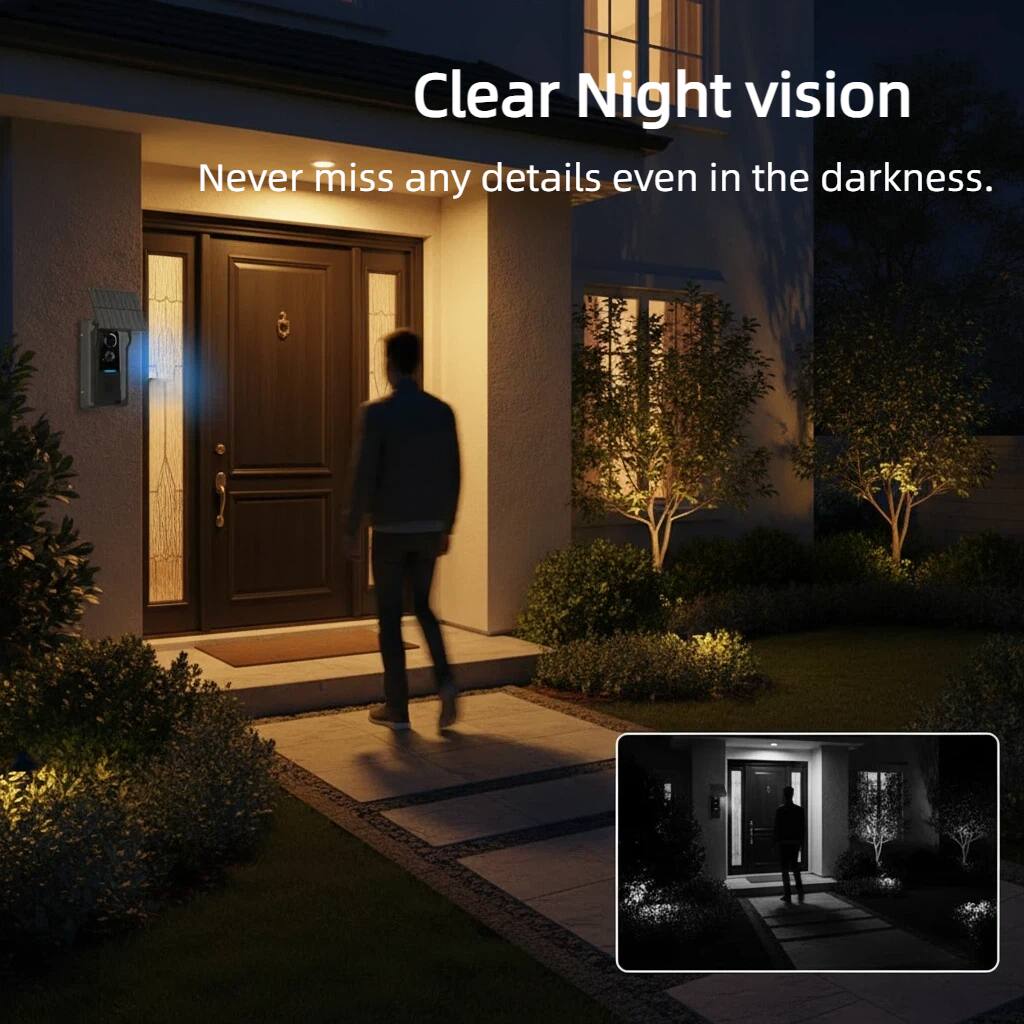 Clear Night vision  
Never miss any details even in the darkness.