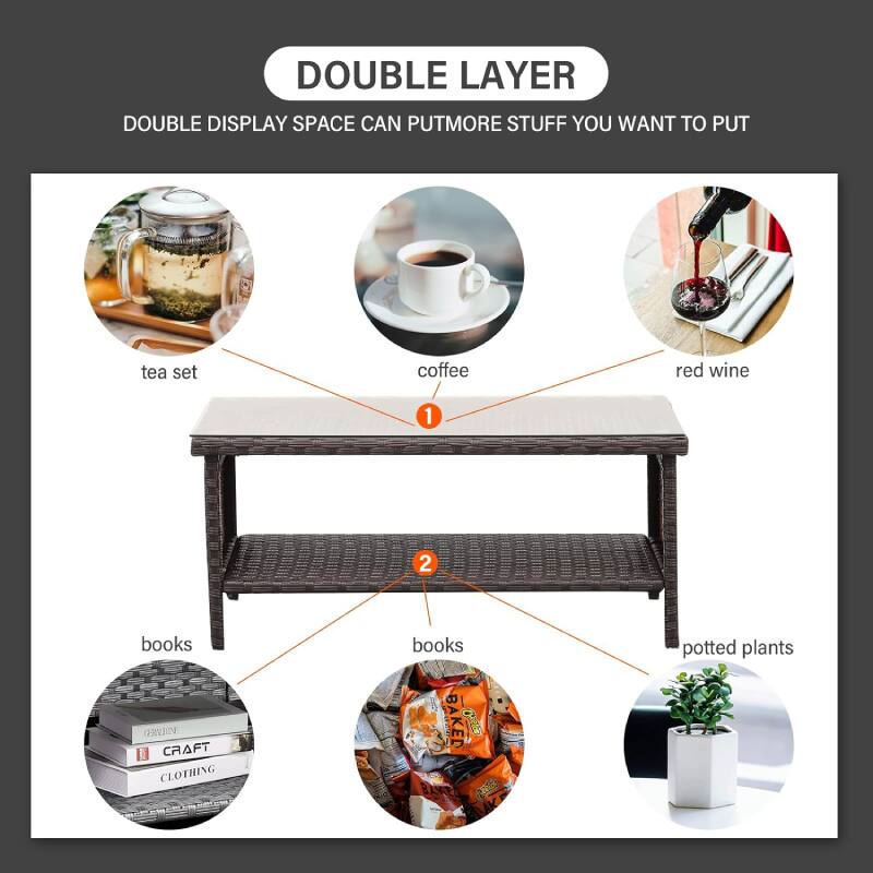 DOUBLE LAYER DOUBLE DISPLAY SPACE CAN PUTMORE STUFF YOU WANT TO PUT

tea set coffee red wine 1
books 2
CERVEINE CRAFT CLOTHING books
potted plants 1