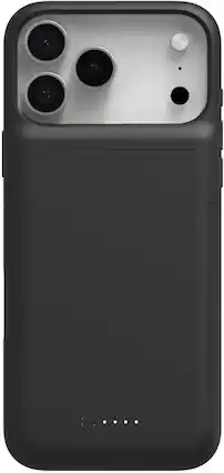 Front. mophie - mophie Juice Pack Apple iPhone 17 Pro Max - Black.