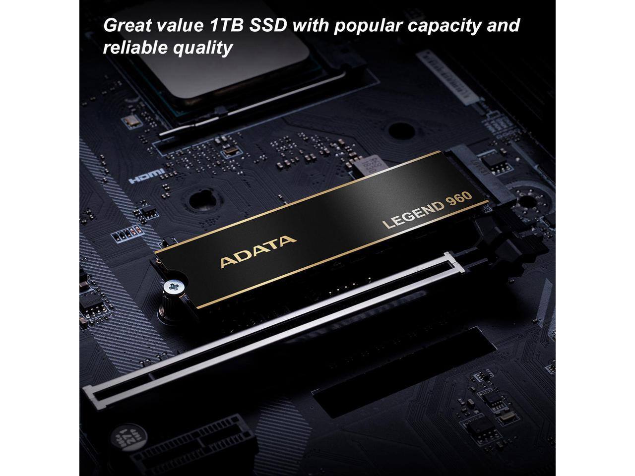 ADATA LEGEND 960 M.2 2280 1TB PCI Express 4.0 x4 3D NAND Internal