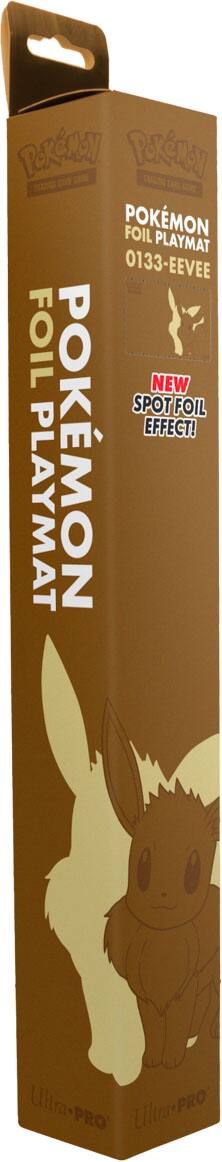 POKEMON FOIL PLAYMAT 0133-EEVEE FOIL NEW SPOT FOIL EFFECT! PLAYMAT POKEMON Ultra-PRO PRO Ultra-PRO