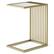 Angle. Simpli Home - Dorval Marble C Table - Gold.