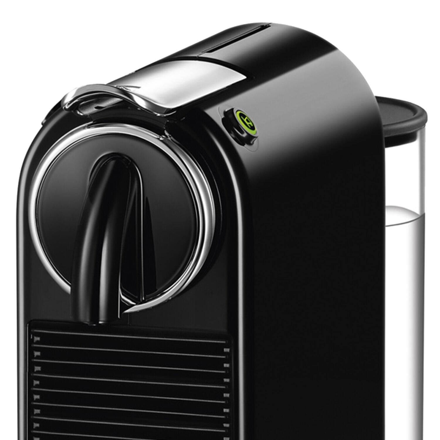 Alt View 7. De'Longhi - CitiZ Single-Serve Espresso Machine in Limousine Black - Limousine Black.