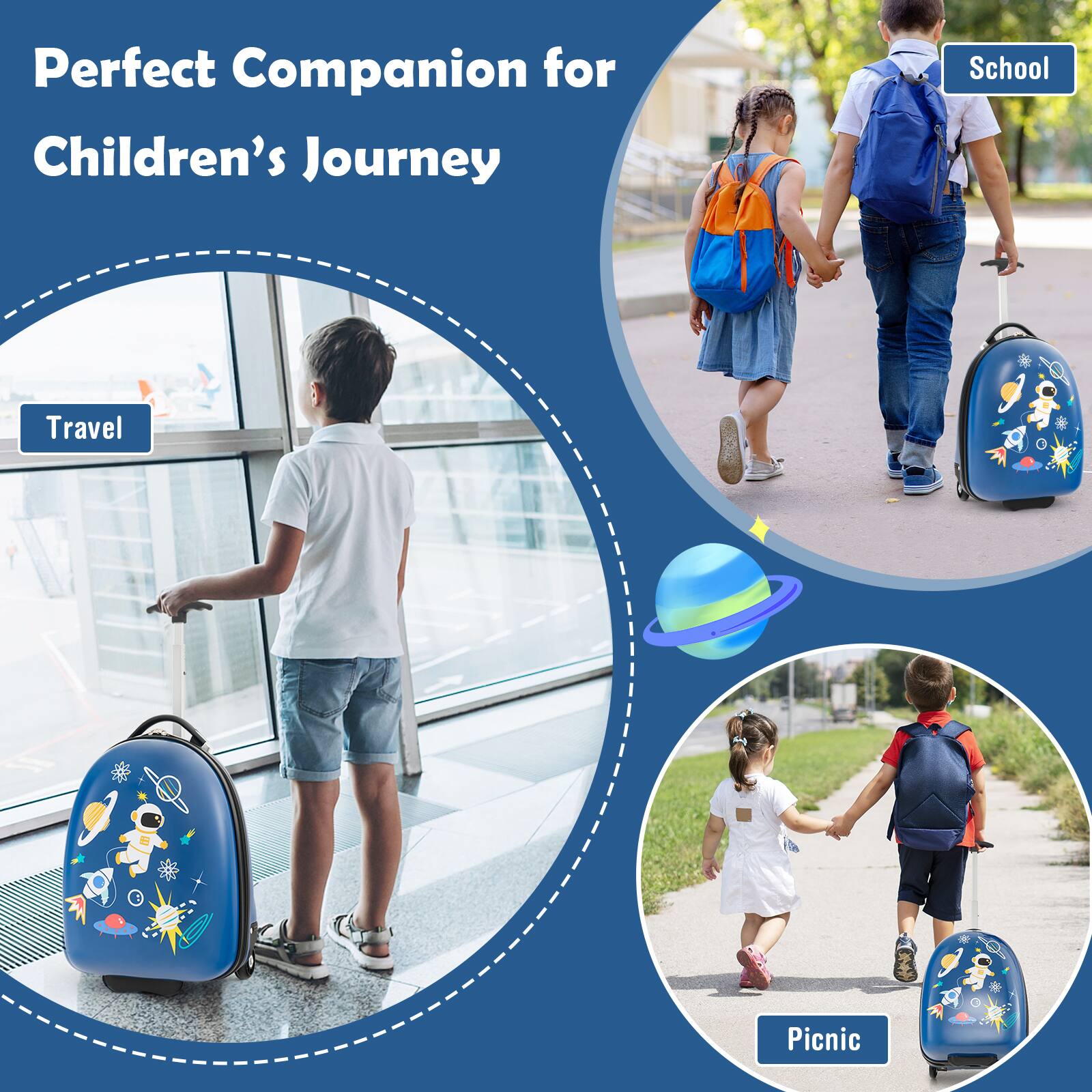 Perfect Companion for Children's Journey School Travel Picnic