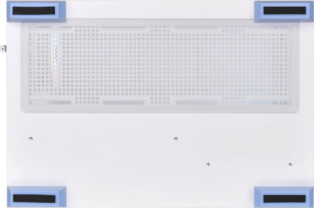 Alt View 19. Thermaltake - View 380 TG ARGB Mid Tower ATX PC Case - Hydrangea Blue.