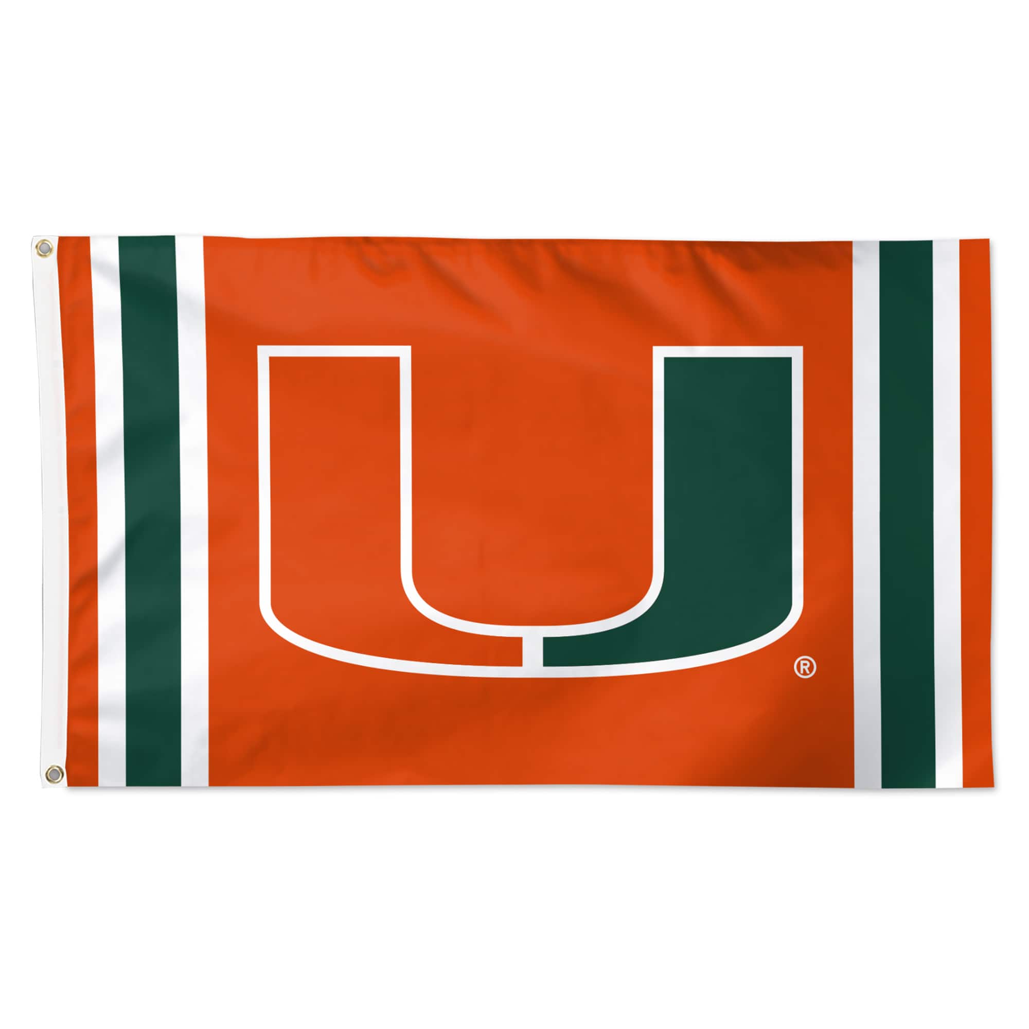 Photos - Other Decoration MiaMI WinCraft -  Hurricanes 3' x 5' Vertical Stripe Deluxe Single-Sided Flag - Multicolor 4766429 