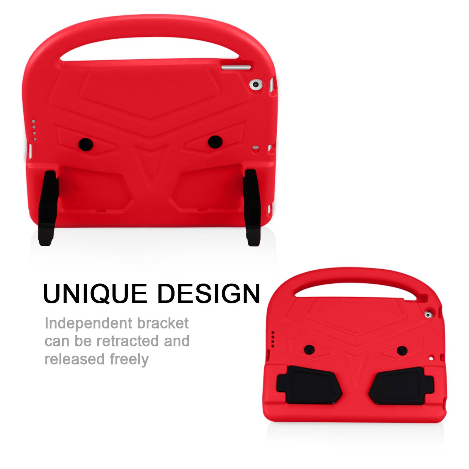 UNIQUE DESIGN  
Independent bracket can be retracted and released freely