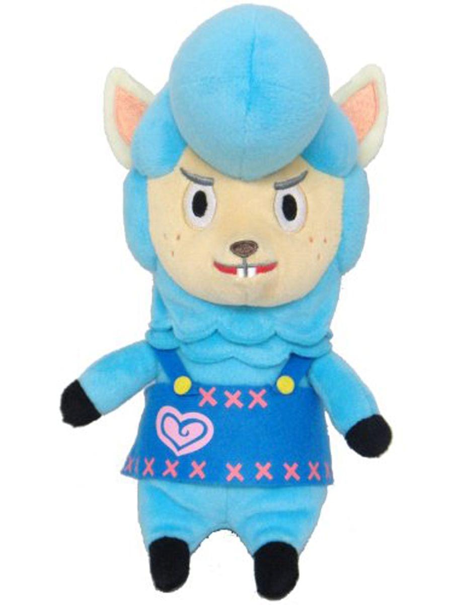 Front. Little Buddy - Animal Crossing Cyrus Plush - Blue.
