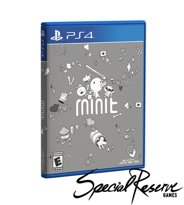 4 B PS4 LUIUIF Minit EVERYONE E ESRB KITTY, DOM JXIO. ANO

Corrected text:
4 B PS4 LUIUIF Minit EVERYONE E ESRB KITTY, DOM JXIO. ANO