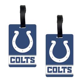 WinCraft - Indianapolis Colts Luggage Tag 2-Pack - Multicolor
