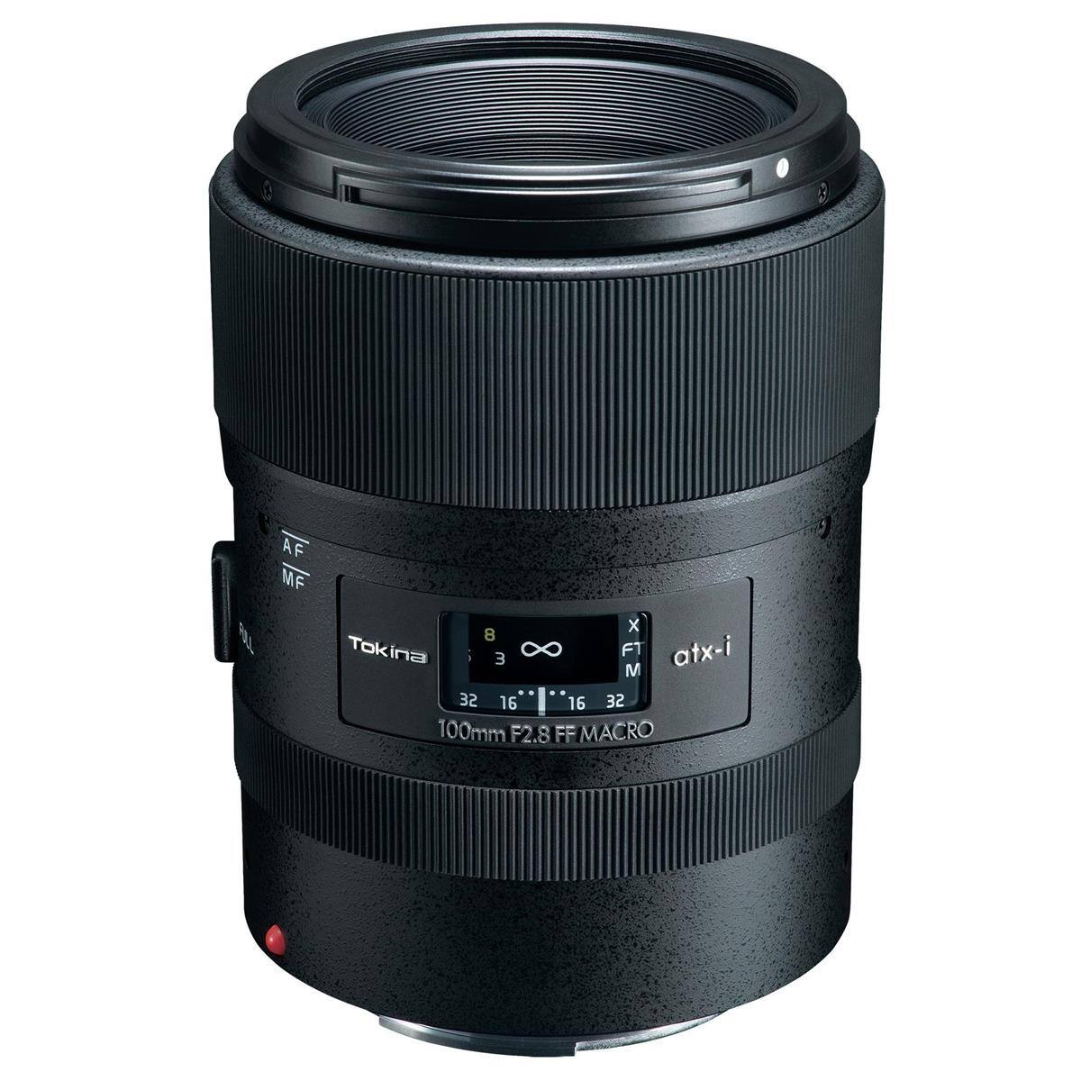 AF MF X 8 Tokina FT atx-i 3 M 32 16 16 32 100mm F2.8 FF MACRO
