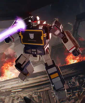 Front. Transformers - Soundwave Flagship Series | Robosen Transformers Robot.