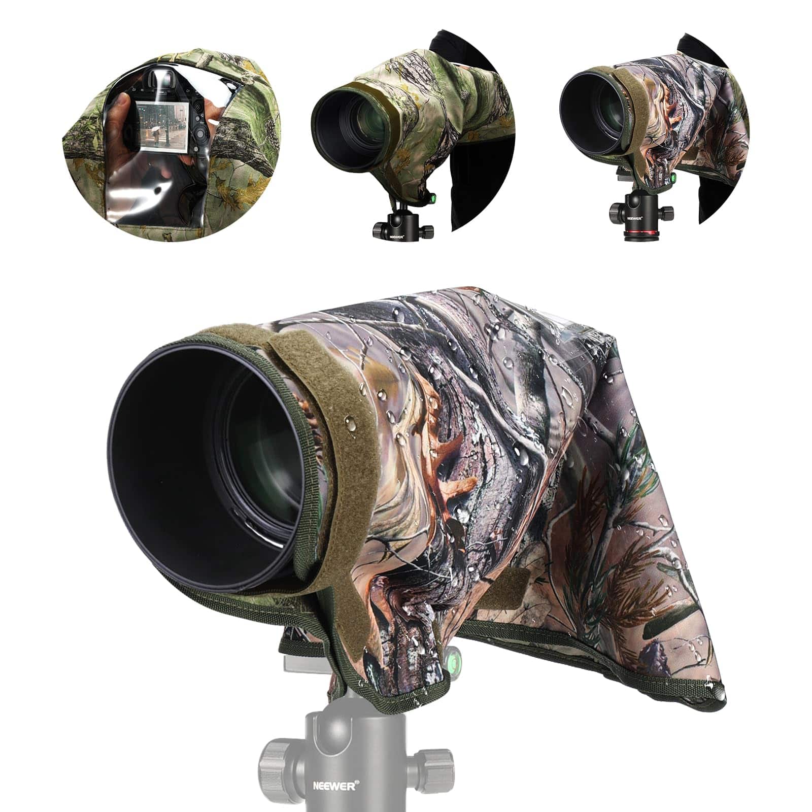 Neewer - M-Size Rain Cover for DSLR up to 200mm price history on PriceWatchPro