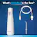 What's Included in the Box?
HIO 0 waterpik
USB-A wall adapter not included