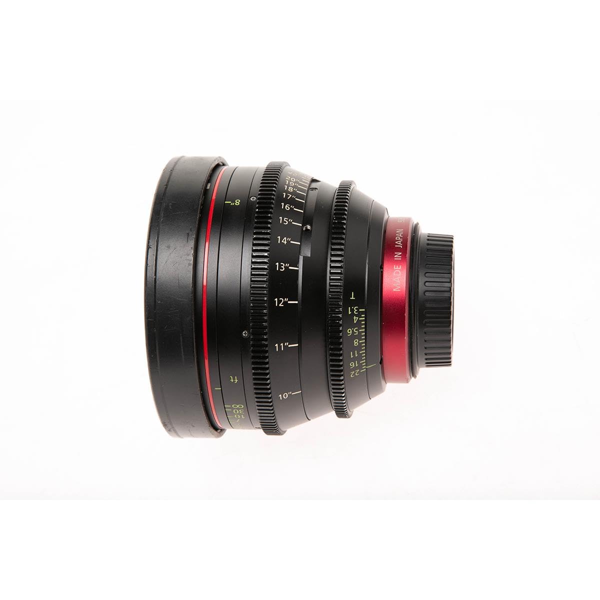 O --8 e 1 LAS OE 11S  
6 8 17 16~ 15" 14" 13" 12" 11" 10" T  
3.1 4 5.6 5 : 16 11 8 | 22  
JAPAN IN MADE