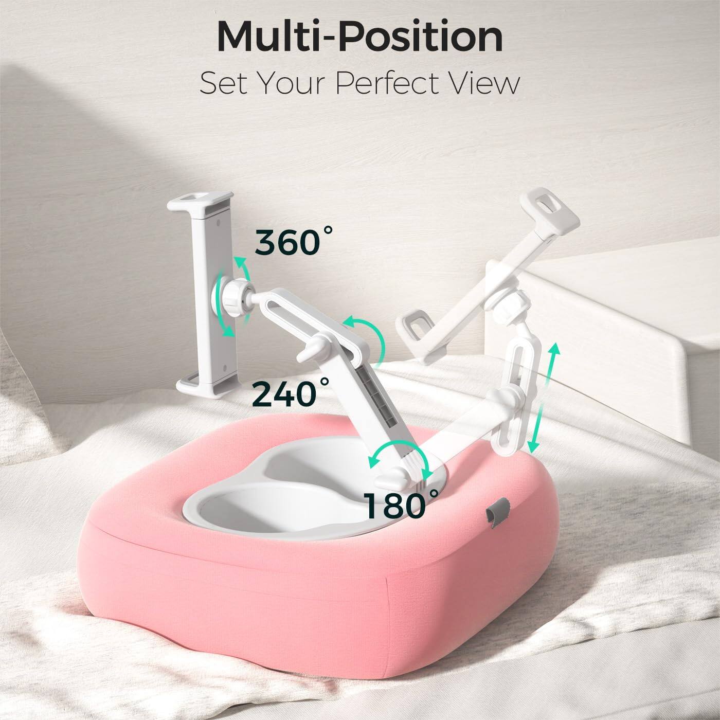 Multi-Position  
Set Your Perfect View  

360°  
240°  
180°