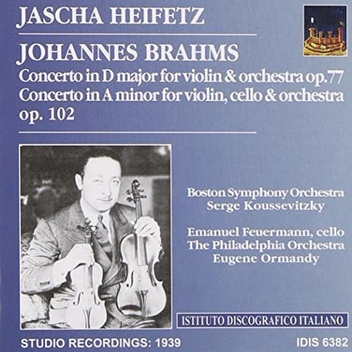 Brahms / Feuermann / Heifetz - Violin Con  - COMPACT DISCS