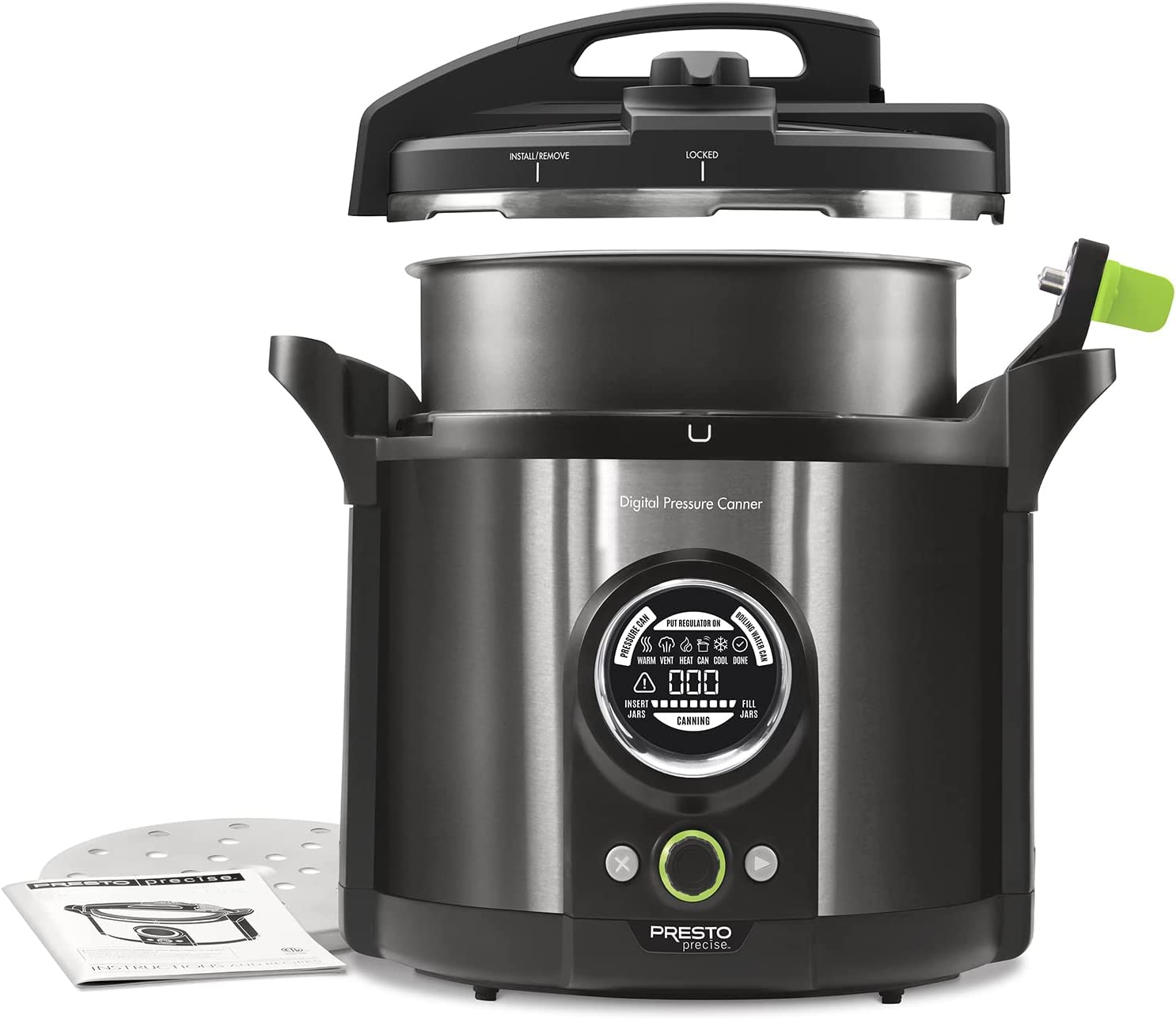 Presto 02144 Digital Pressure Canner Electric Black 02144 Best Buy