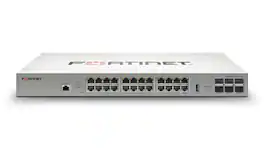 Fortinet - FortiSwitch 124G-FPOE 24-Port 2.5G Multi-Gig PoE Switch with 6 10G SFP+, 780W (FS-124G-FPOE)