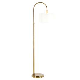 Hudson&Canal - Veronica Floor Lamp - Antique Brass