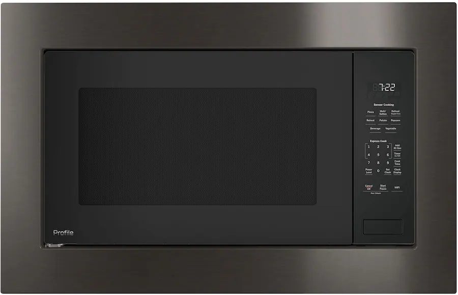 GE Profile 2.2 Cu. Ft. Built In Microwave with Sensor Cooking and Glass ...