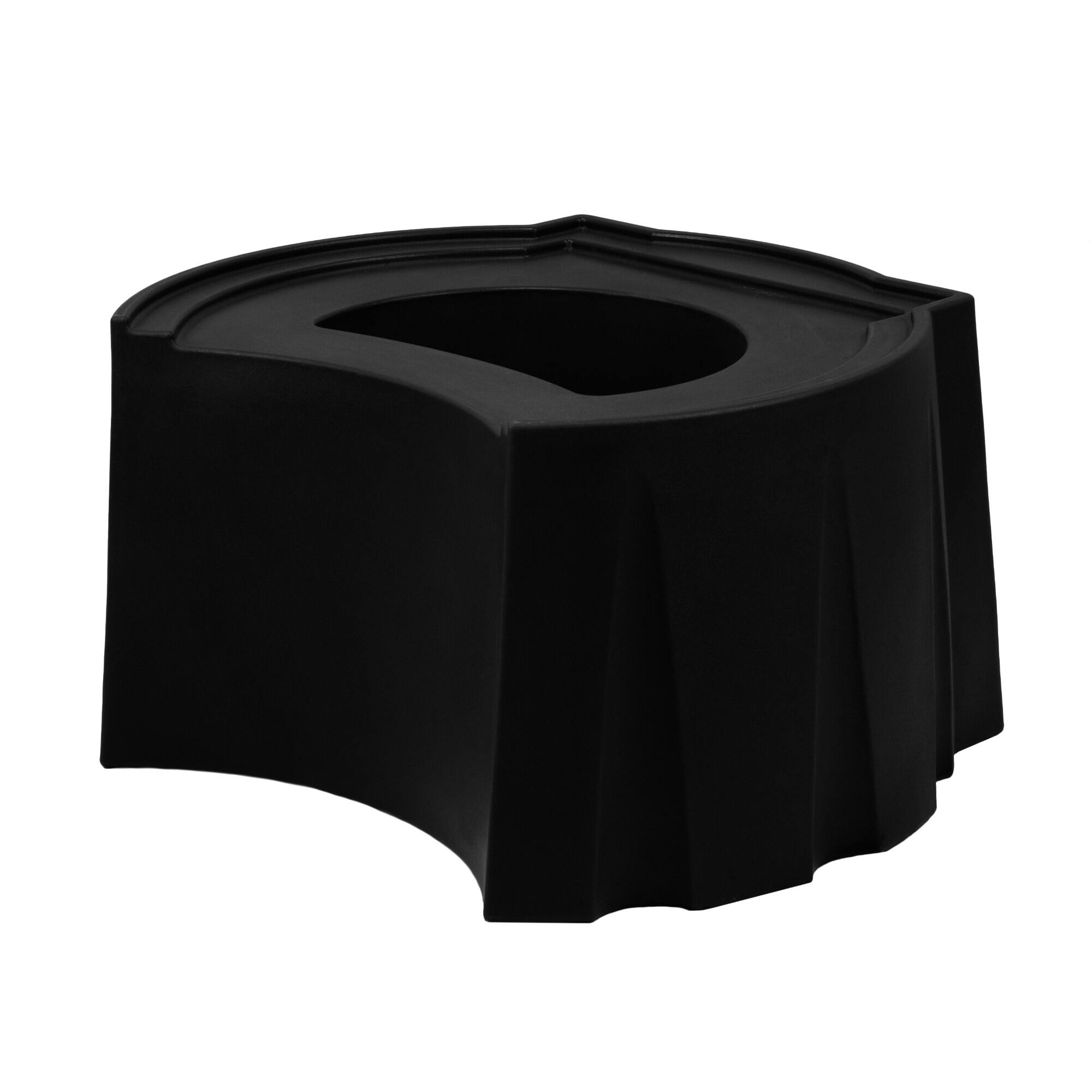 Front. Good Ideas - Good Ideas Rain Wizard Universal Rain Barrel Stand, Adds Room for Buckets, Black.