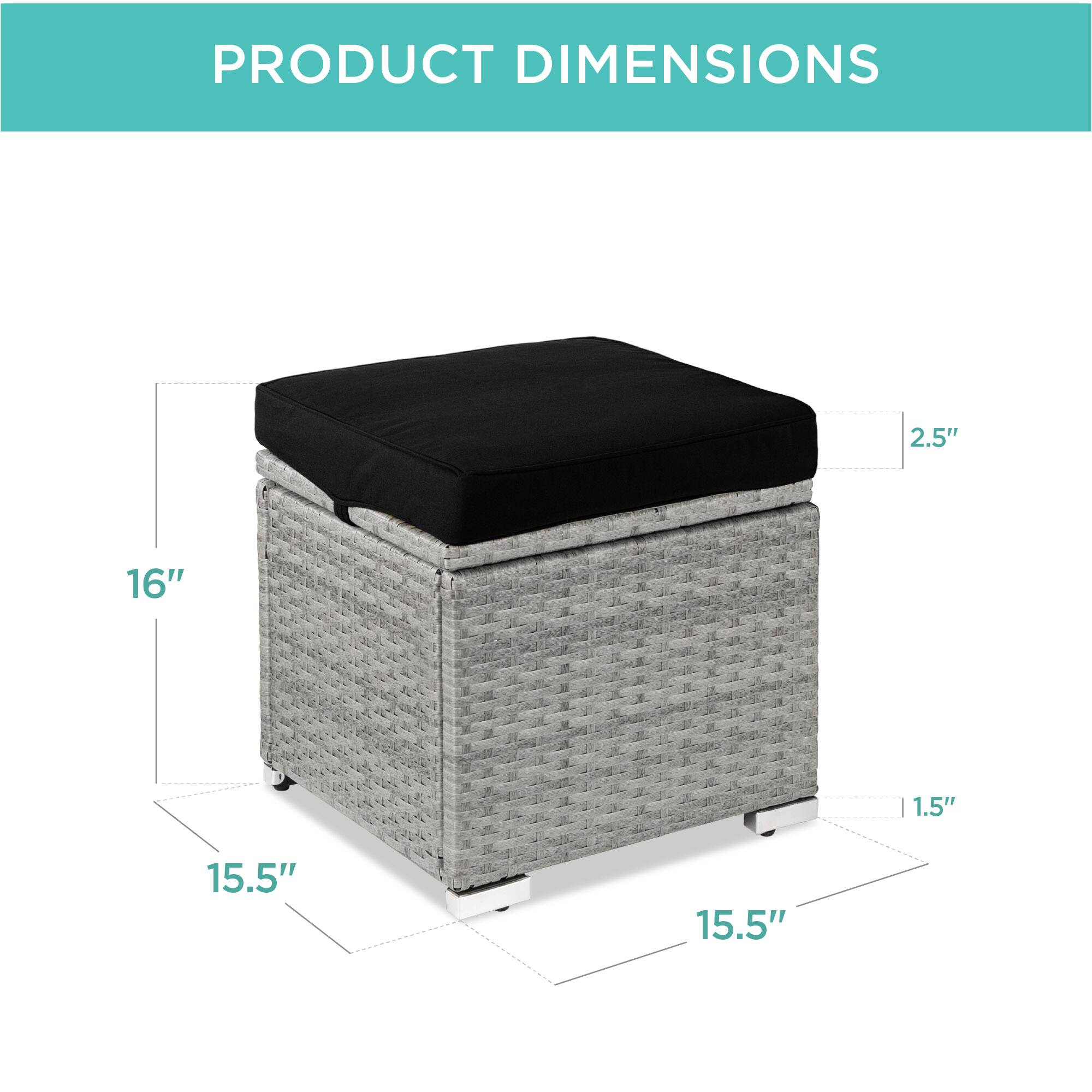 PRODUCT DIMENSIONS

2.5"  
16"  
1.5"  
15.5"  
15.5"