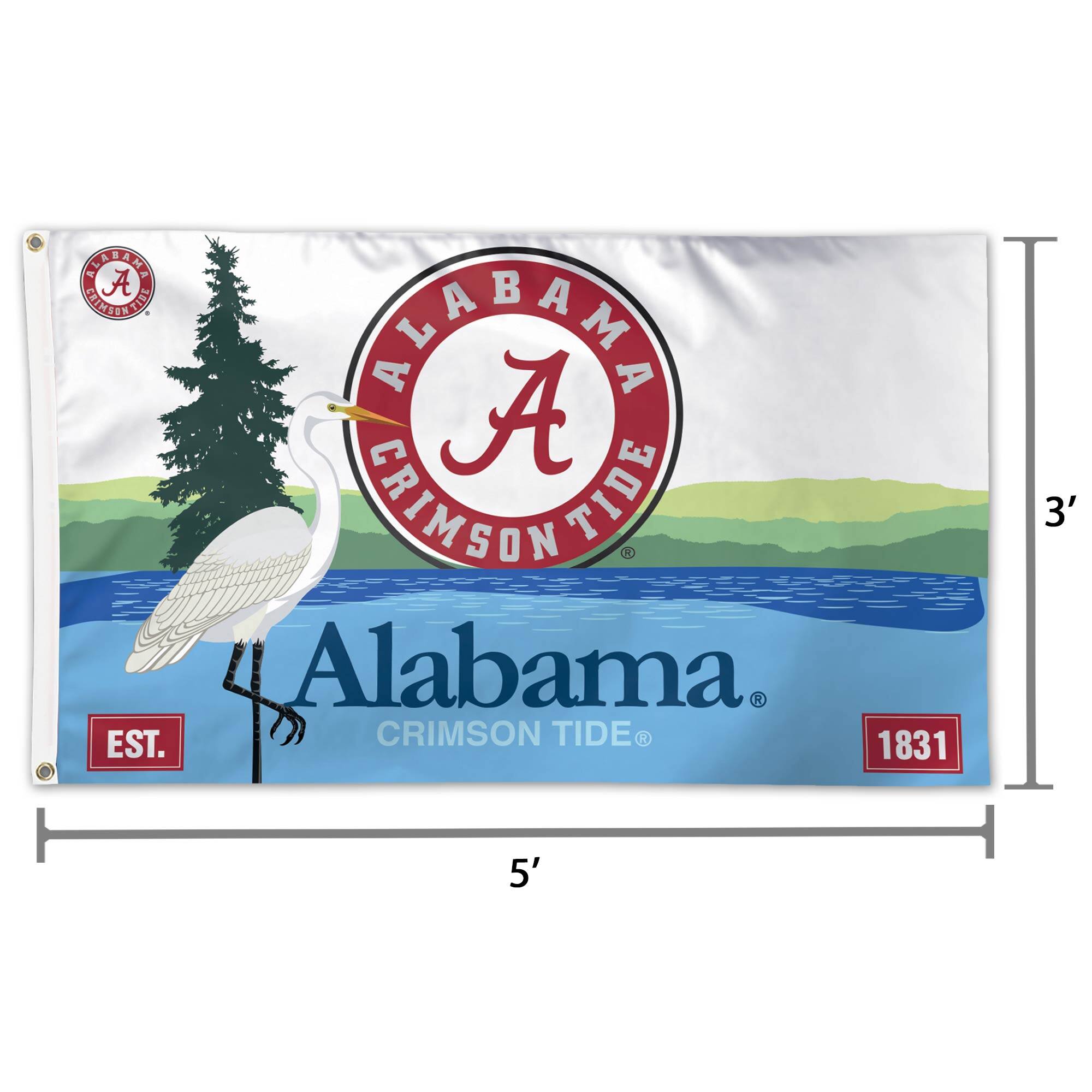 Alabama  
CRIMSON TIDE  
EST. 1831