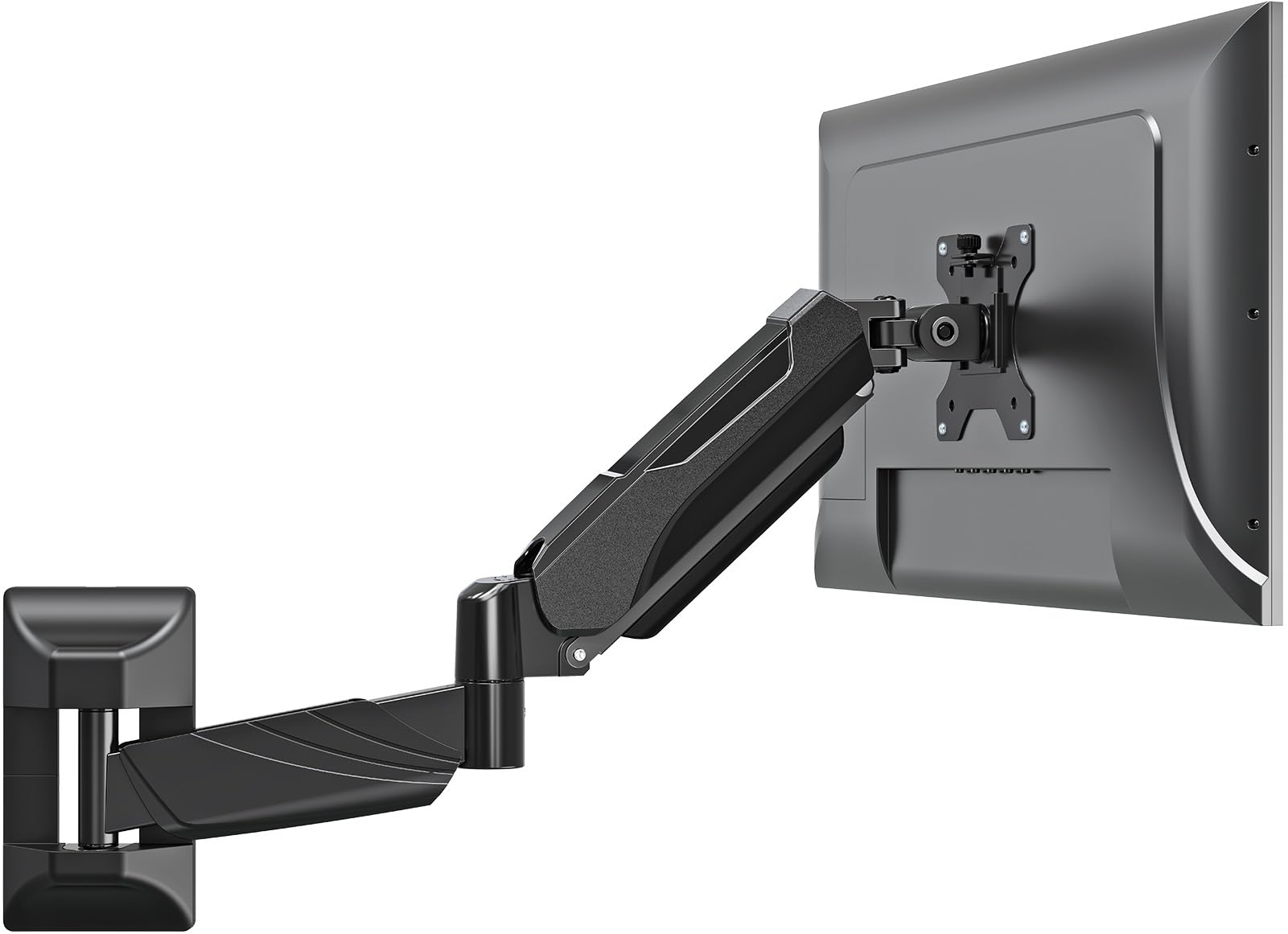 Front. Comfort Essence - Wall Mount For Computer Screen Mounted Arm Support 4 4 17 Display Gas Spring Vesa Bracket 75xAnd 100x - 17-32 inch.