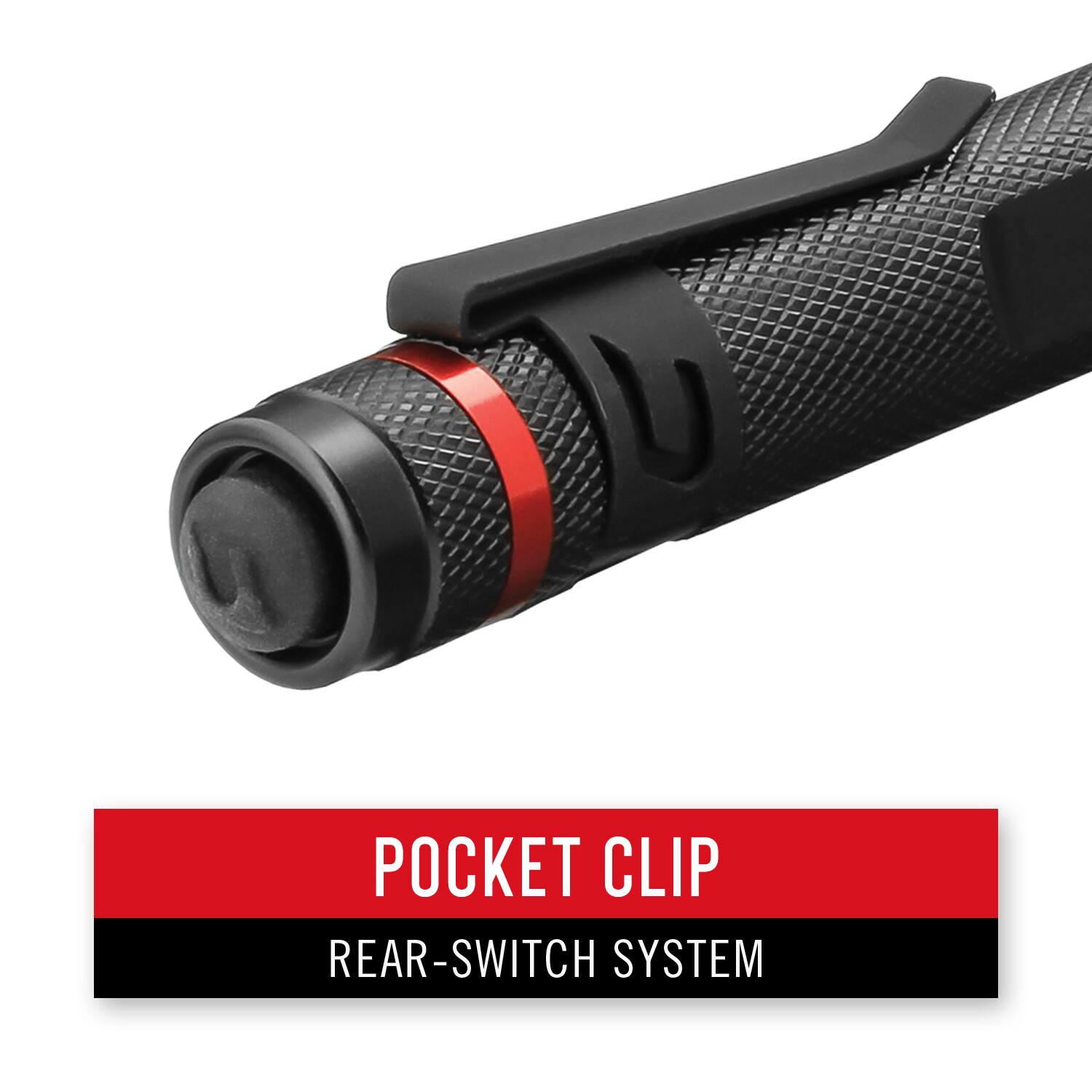POCKET CLIP  
REAR-SWITCH SYSTEM