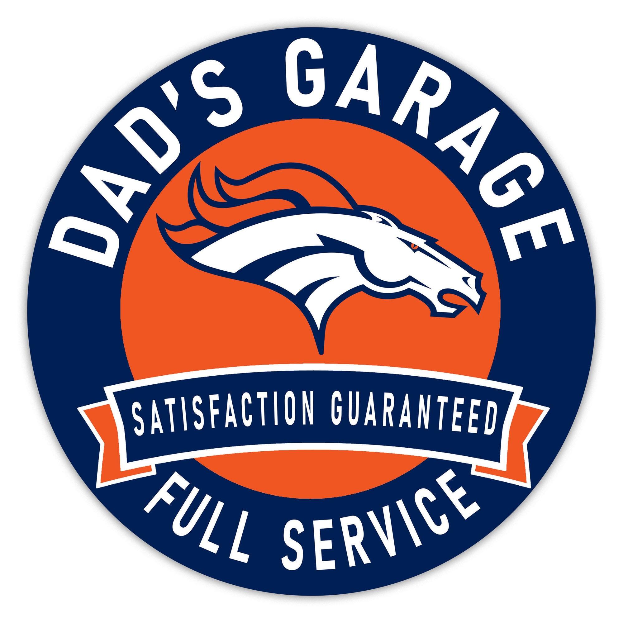 DAD'S GARAGE  
SATISFACTION GUARANTEED  
FULL SERVICE