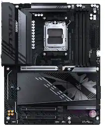 GIGABYTE - B850 AORUS ELITE WIFI7 (Socket AM5) AMD B850 ATX DDR5 Wi-Fi 7 Motherboard - Black - Front_Zoom
