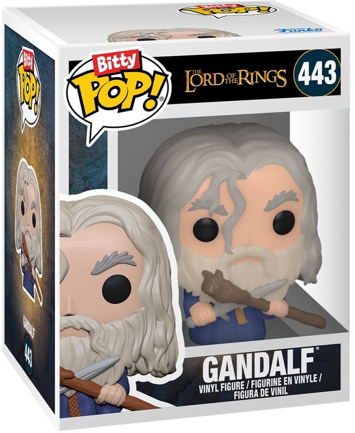 Bitty Pop!  
The Lord of the Rings  
443  
Gandalf  
Vinyl Figure / Figurine en Vinyle / Figura de Vinil