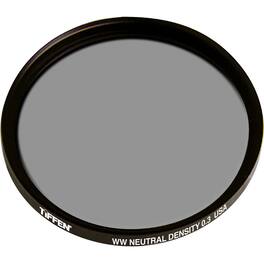 Tiffen - 77mm Neutral Density 0.3 Filter, 2 (1 Stop) Filter Factor, Water White Glass