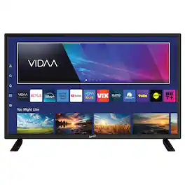 Supersonic - 24" VIDAA ACDC Compatible LED Smart TV with Built-In WiFi