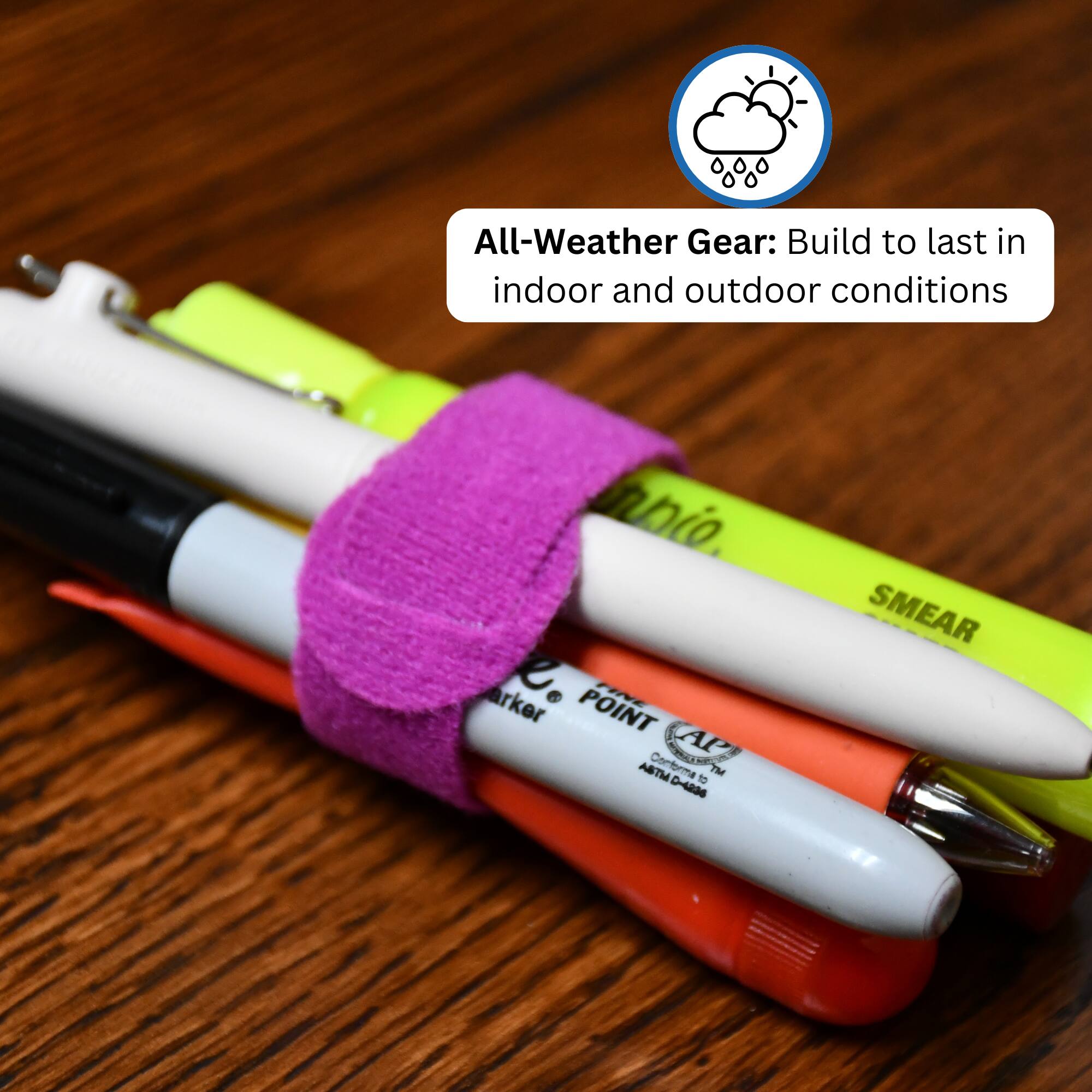 All-Weather Gear: Build to last in indoor and outdoor conditions

FIVE POINT AP PABTM D-4236 Conform to SMEAR