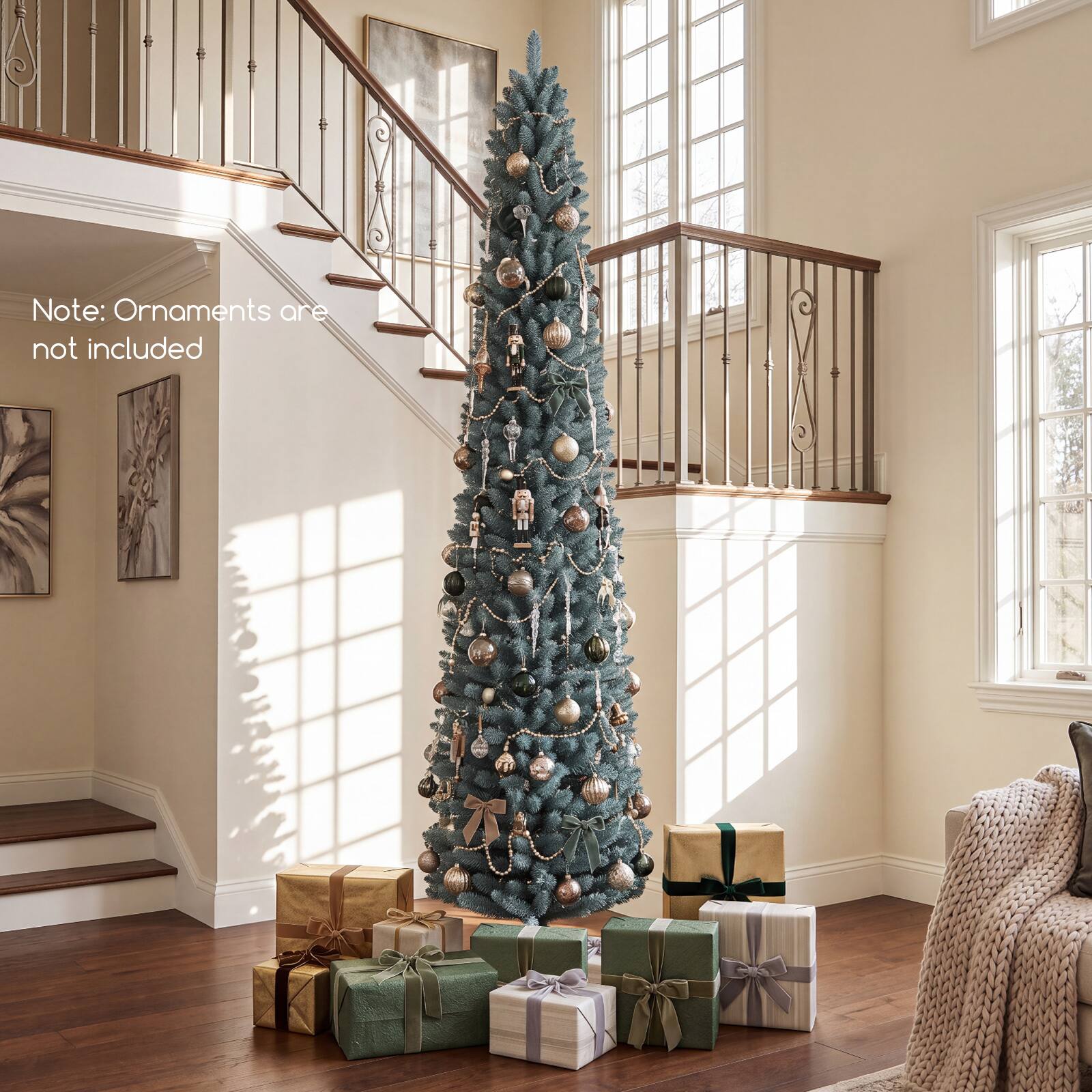 Note: Ornaments are not included