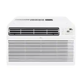 LG - 700 Sq. Ft. 14,000 BTU Smart Window Air Conditioner - White