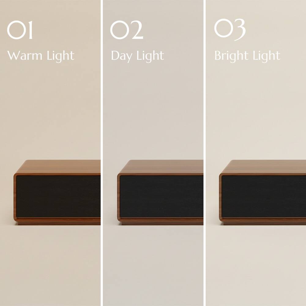 O1 Warm Light  
O2 Day Light  
O3 Bright Light