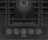 Alt View 11. Bosch - 800 Series 30" Built-In Gas Cooktop with 4 burners - Black.