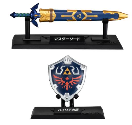 Angle. BANDAI NAMCO Entertainment - Bandai Candy The Legend Of Zelda Weapon Collection BOX (10pcs).