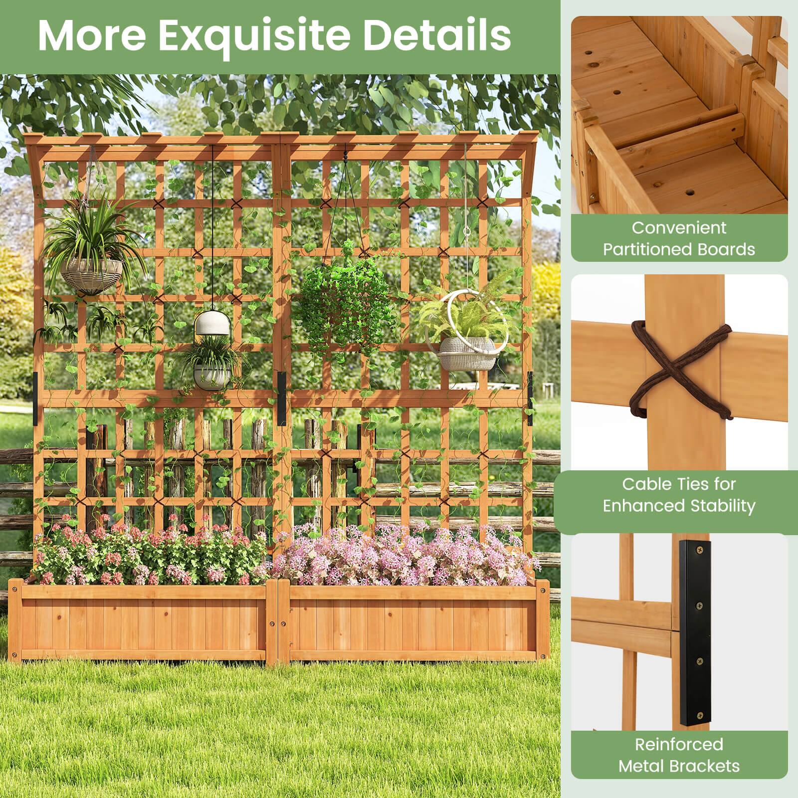 More Exquisite Details

Convenient Partitioned Boards

Cable Ties for Enhanced Stability

Reinforced Metal Brackets