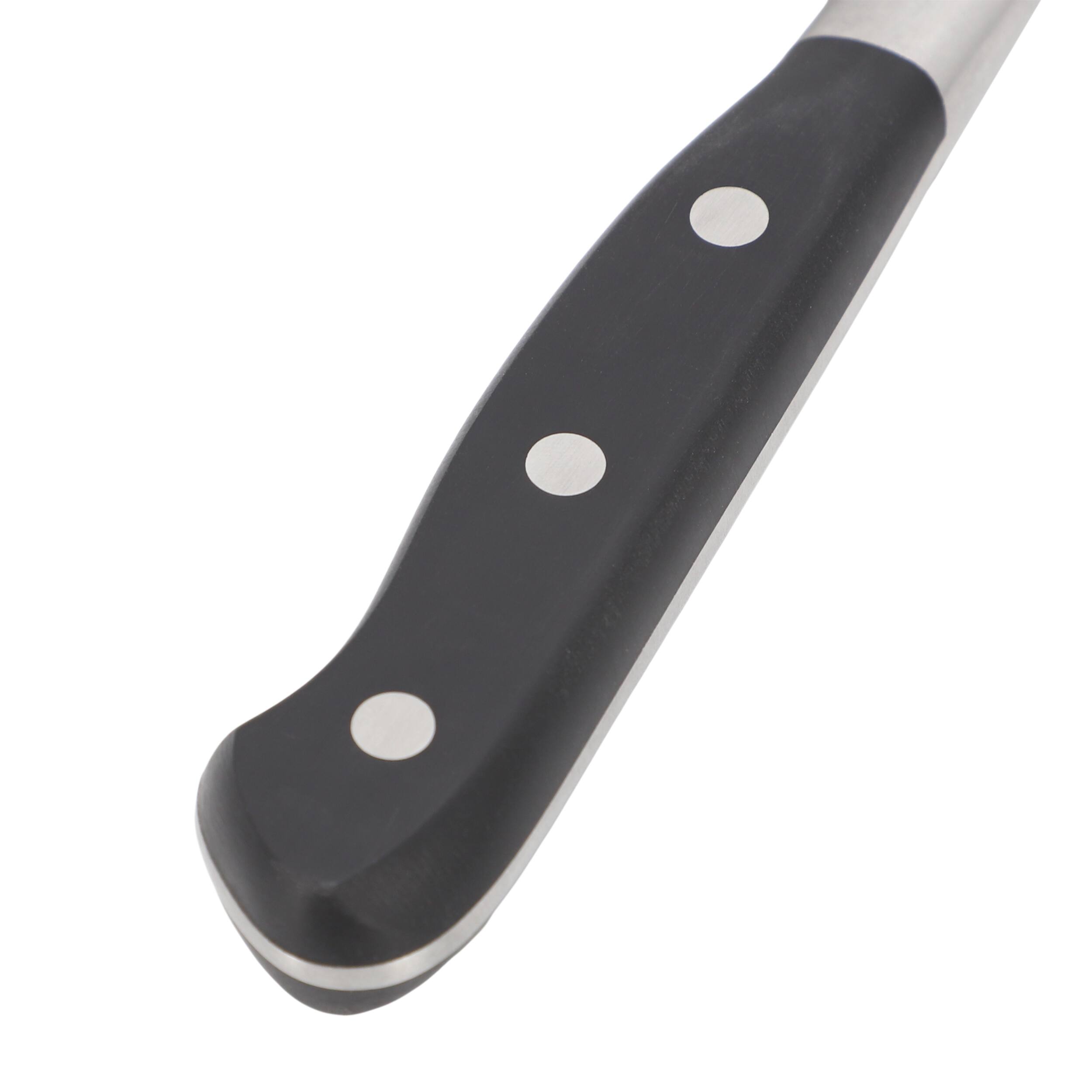 Alt View 3. Martha Stewart - Martha Stewart Carverton 10 inch Stainless Steel Slicer Knife in Black - Black.